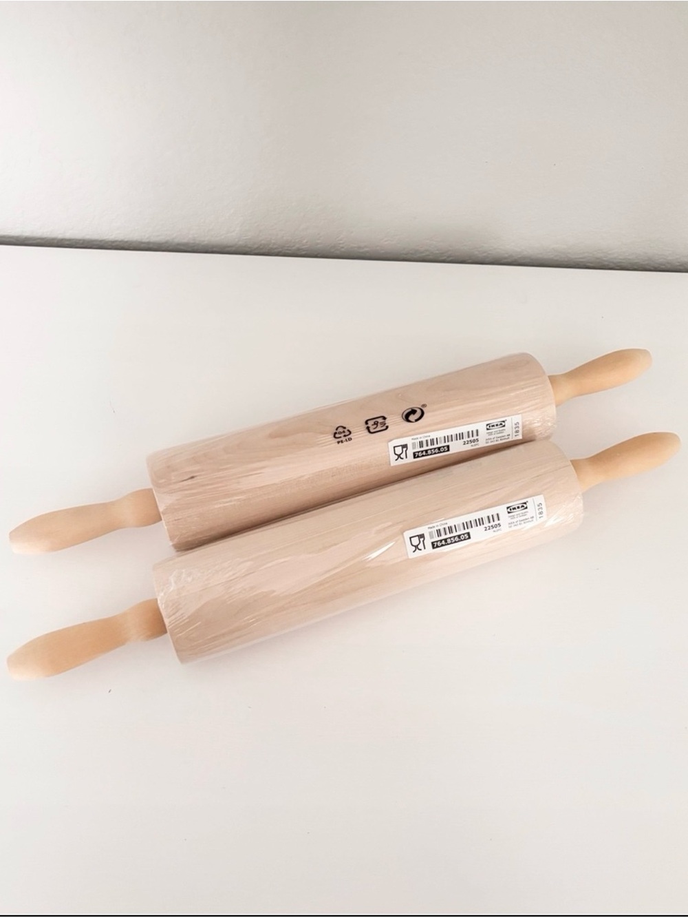 IKEA Wooden Rolling Pins (2) NWT